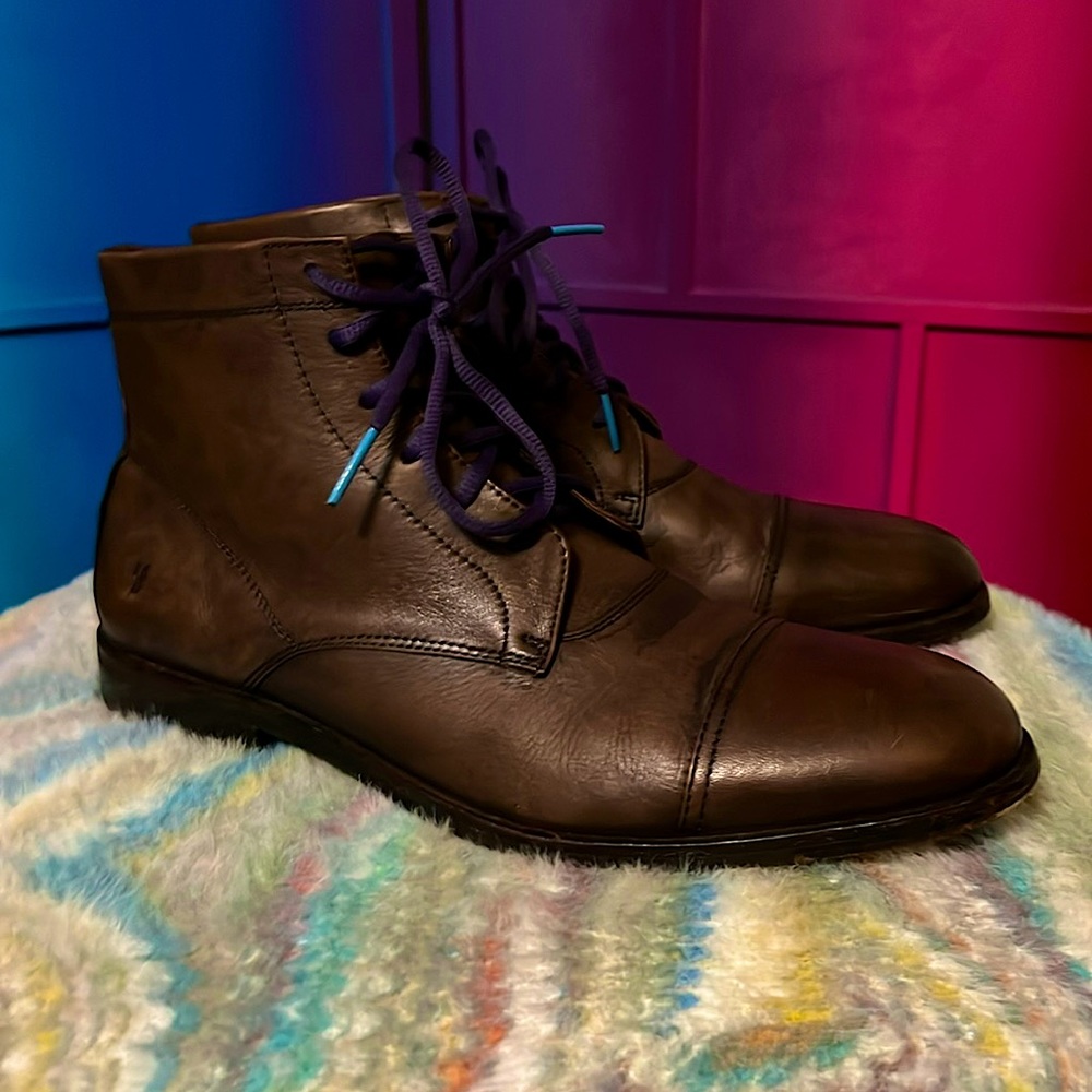 Frye Sam Leather Boots Excellent Condition 10